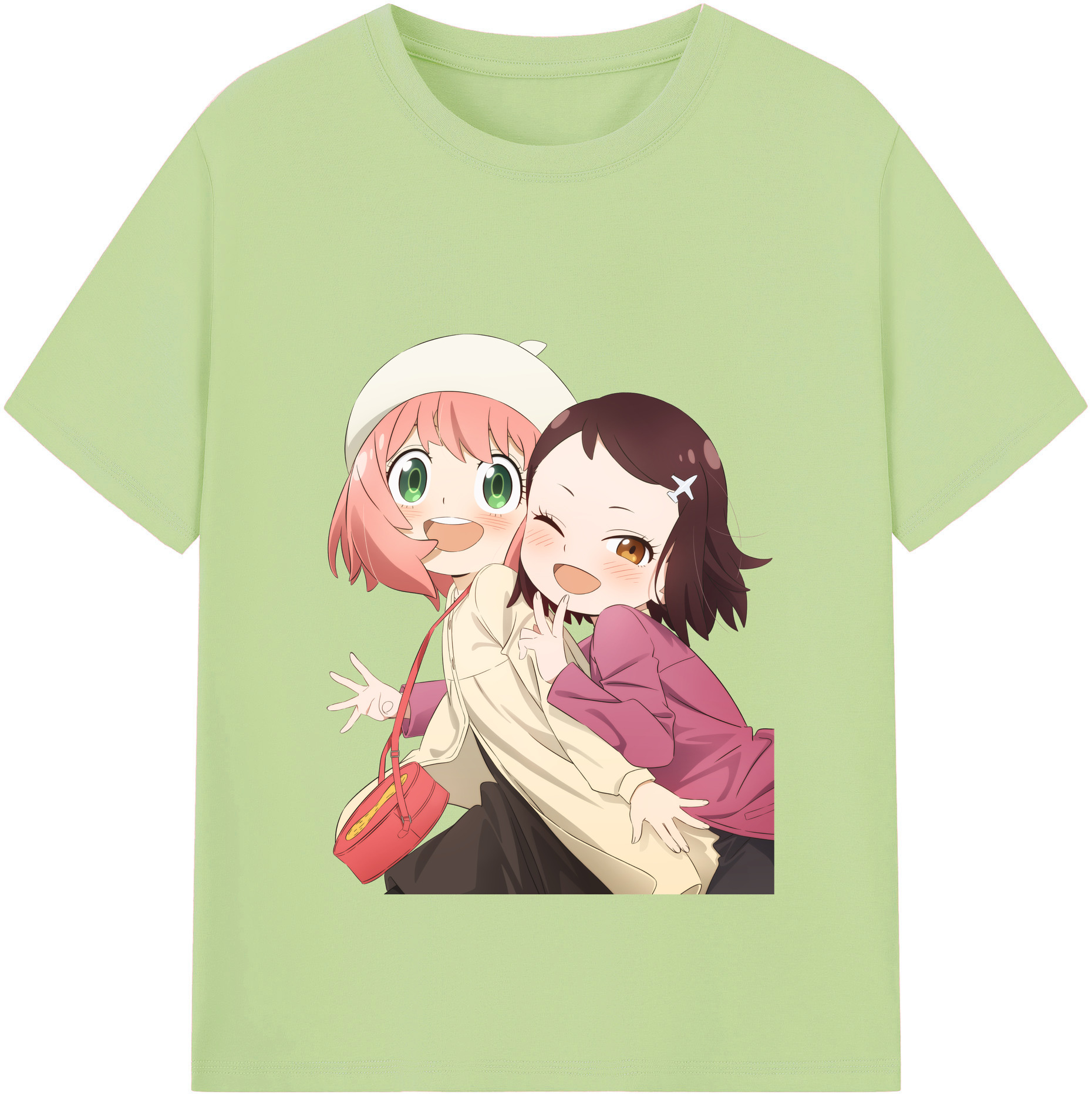 （画像用） SPY×FAMILY间谍家家酒 綿100％半袖Tシャツ（フロントプリント）